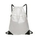 thumbnail image 1 of Bolsa deportiva con cordón para gimnasio al aire libre, natación, escuela, educación física, mochila de viaje, zapatos blanco, 1 of 9