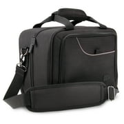 USA GEAR Black Carrying Case Compatible with Logitech G Cloud Handheld Gaming Console, Soft Interior