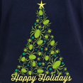 thumbnail image 3 of CafePress - Spider Christmas Tree Long Sleeve T Shirt - Women's Long Sleeve Graphic Tee Casual Fit, 3 of 4