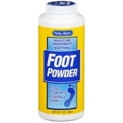 Total Body: Moisture Absorbent Soothing Foot Powder, 7 oz
