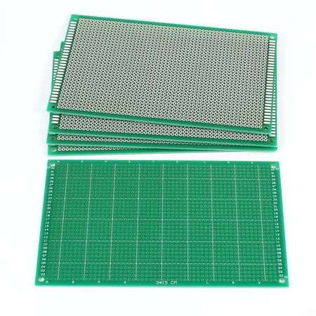 Unique Bargains 5Pcs 9cm x 15cm One Side Universal Prototype Paper PCB Print Circuit Board price history on PriceWatchPro