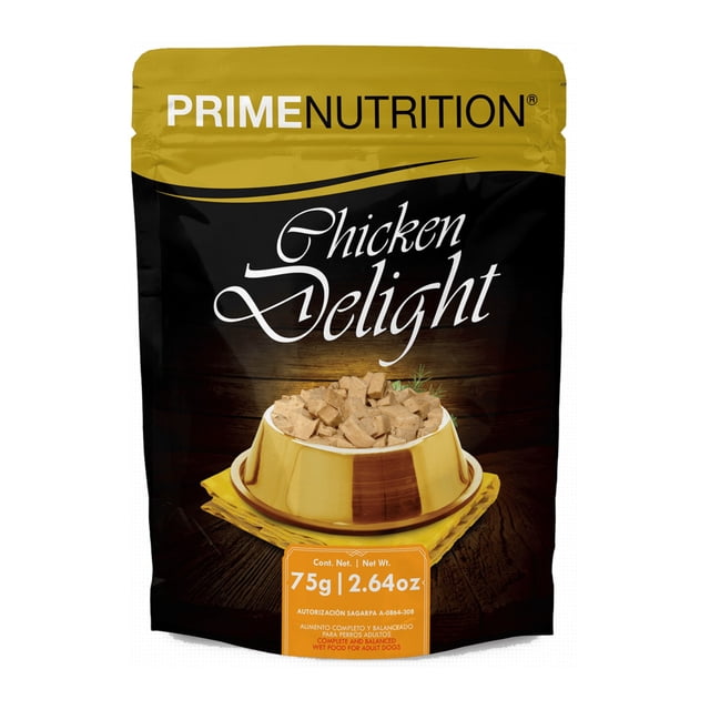 Alimento Húmedo Prime Nutrition Chicken Deligth 75 g
