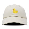 thumbnail image 4 of DALIX Cute Ducky Soft Baseball Cap Dad Hat in Beige, 4 of 7