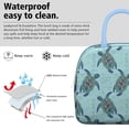 thumbnail image 3 of Lunch Bag Lunch Box for Women Reusable Insulated Lunch Bags,Water-Resistant Sea Turtle Cooler Lunch Tote Bag, Large Capacity for Work Travel Picnic, 3 of 6