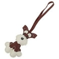 thumbnail image 5 of Unique Bargains 1 Pc Handbag Charms Keychains Dog Lanyard Bag Accessories Wine Red, 5 of 5