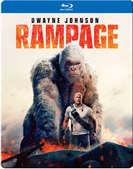 Rampage Blu-ray, Action Adventure, PG-13, Warner Bros - Walmart.com
