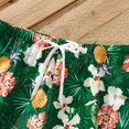 thumbnail image 6 of PatPat Family Matching Swimsuits Pineapple Pattern Halter One-Piece Swimsuit and Floral Drawstring Swim Trunks, Green, Dad L, 6 of 8
