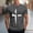 Dark Gray, variant on Men's Jesus Cross 3D Print T-Shirt Summer Short Sleeve Fashion Graphic Tees Tops Christian Religious Bible T-Shirts Festival Gift