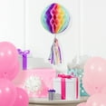 thumbnail image 3 of Pastel Honeycomb Ball Hanging Party Decoration 10" x 9" by Way to Celebrate, 3 of 5