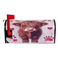 thumbnail image 3 of Ryvnso Mailbox Cover Magnetic Cattle Footprints Mailbox Wrap Large Size 25.5x21 Inch, 3 of 8