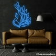 thumbnail image 3 of Glowneon Peacock Feather Neon Sign, Peafowl Feather Led Sign Lover Gifts, Bar Club Pub Wall Decor, 3 of 5