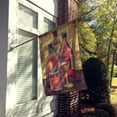 thumbnail image 2 of Carolines Treasures BTBU0169CHF Bottles and Glasses Wine House Flag House Size multicolor, 2 of 4