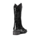 thumbnail image 3 of Botas de Vaquera DREAM PAIRS Punta Cuadrada Tacón Bajo Negro Talla 6, 3 of 6