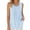 Sky Blue, variant on Zoeecloth Women's Sleeveless Summer Tops Tank Loose Fit Round Neck Vest Chiffon Casual Sleeveless S-2X