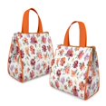 thumbnail image 2 of Pioneer Flower Floral Print Pattern Insulated Lunch Bag for Women & Adults,Large Portable Soft Cooler Lunch Bag,Thermal Food Storage Tote with Pearl Cotton,8.66L,8.75x5.75x9.5 Inch, 2 of 6