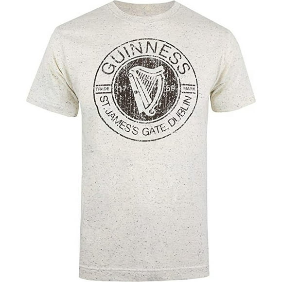 Guinness Mens Saint James Porte Emblème T-Shirt