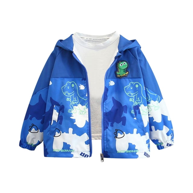 Baby Spring Jacket - Long Sleeve Hooded Casual Thin Jacket for Daily Wear