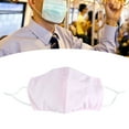 thumbnail image 2 of Protección diaria, 3 unidades, lavable, de algodón, a prueba de polvo, transpirable, para adultos, hombres y mujeres (rosa), 2 of 13