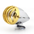 thumbnail image 1 of Lampe de Phare à Balle de Moto Chrome pour Café Racer Bobber Chopper Personnalisée, 1 of 5