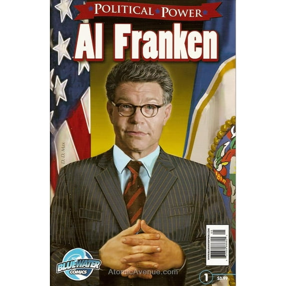 Political Power: Al Franken #1 VF ; Bluewater Comic Book