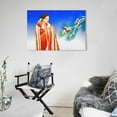 thumbnail image 5 of R.C. GORMAN Reverie 2002 Poster Painting Wall Art Poster Scroll Canvas Painting Picture Living Room Decor Home 12x18inch(30x45cm), 5 of 6