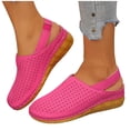 thumbnail image 6 of Qingpeng Womens Hollow Perforated Slingback Wedge Closed Toe Back Strap Clog Sandals Soft Insole Casual Summer Outdoor Footwear, 6 of 7