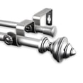 thumbnail image 2 of Home Window Decorative Palace Double Curtain Rod 28-48 inch - Black, 2 of 4
