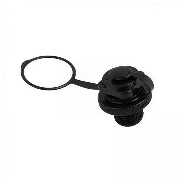 Tapones de aire premium DYNWAVEMX para embarcaciones inflables Juego de 3 Negro 2 piezas