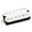 White, variant on Seymour Duncan 78' Model Humbucker Pickup Reverse Zebra Neck