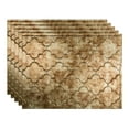 thumbnail image 1 of FASÄDE 18in x 24in  Monaco Bermuda Bronze Backsplash Panel (5 Pack), 1 of 5