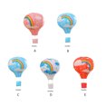 thumbnail image 2 of Moyic Globo grande de las linternas del globo del aire caliente de la ejecución de DIY para el amplio colgante rápido y fácil Artesanía arcoiris rosa diámetro 40CM, 2 of 6