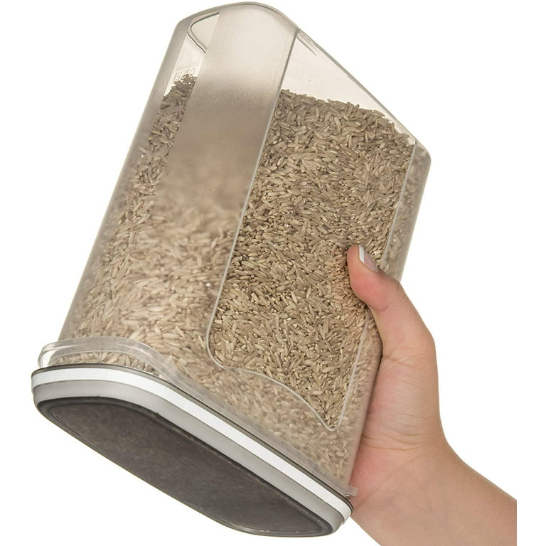 Silver Glitter Snap Lid Airtight Food Storage Container Set Of 3