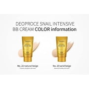 Deoproce Snail Galac Pearl Shining BB No.21 Natural Beige