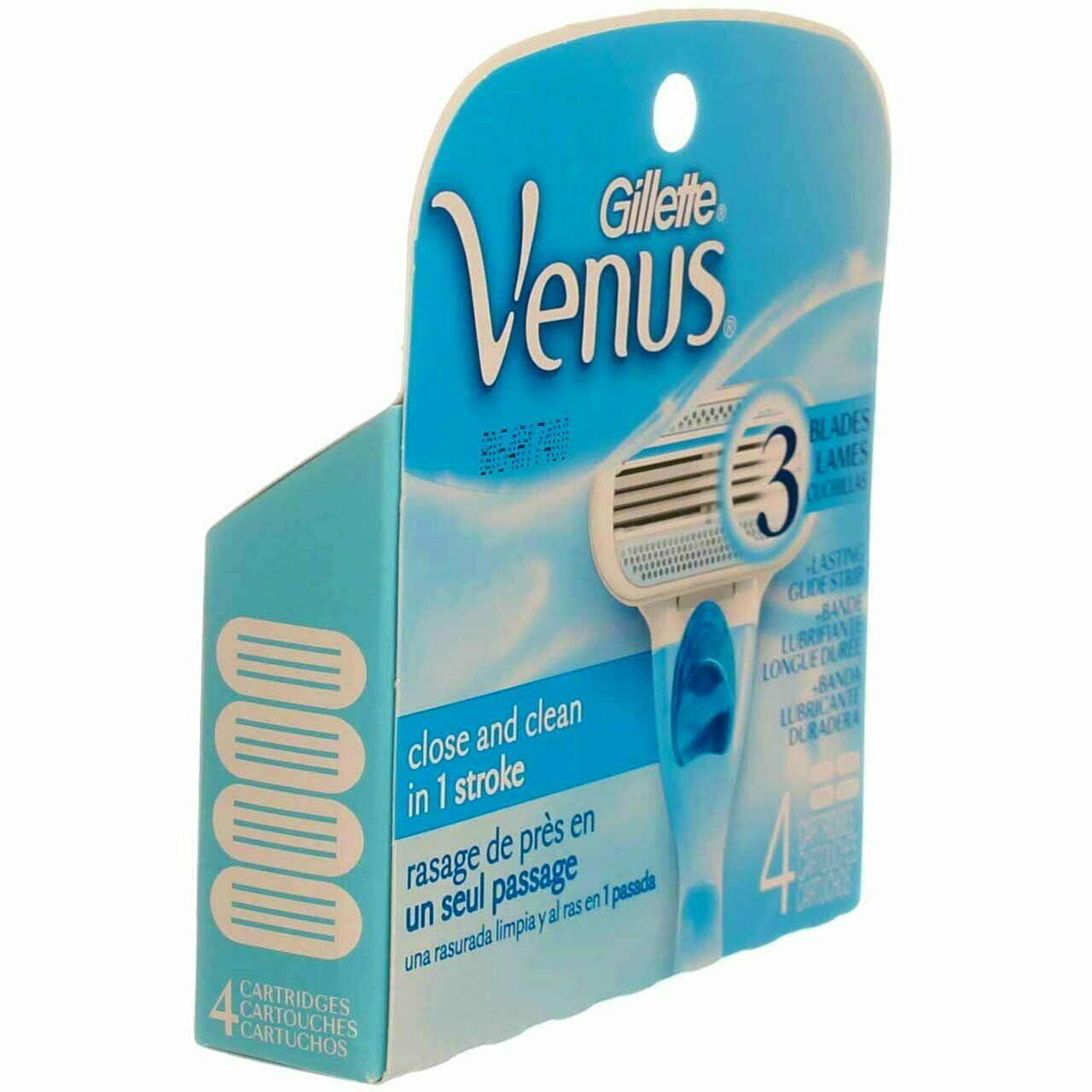 Gillette Venus Cartridges 4 Each