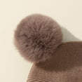 thumbnail image 5 of Staki Baby Hat Winter Infant Baby Beanie with Bear Ear Cute Winter Hat for Toddler Boys Girls Soft Knitted Cap(Light Pink,0-36 Months), 5 of 6