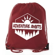 Mato & Hash Camp Drawstring Backpack for All Types of Camps and Birthday Parties