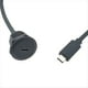 thumbnail image 5 of Puerto de Datos Tipo C con Conector de Alimentación USB-C de Panel Fijo Roscado, Conector Hembra A Macho Tipo C de Carga USB Tipo C 3.1, 5 of 5