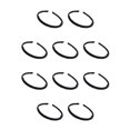 thumbnail image 2 of Minnieouse Hair Hoop Thin-Brimmed Classic Face Washing Female Simple Fashion Daily Supplies Temperament Wear Shower Headband Hairband Negro 10Conjunto, 2 of 6