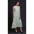 thumbnail image 3 of Bimba Robe Longue de Plage Sans Dos Imprimée pour Femmes à Col Licou en Rayonne - Small, 3 of 6