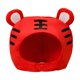 thumbnail image 1 of Sombrero con forma de animal para fotos, bonito y novedoso tocado decorativo informal. rojo, 1 of 9