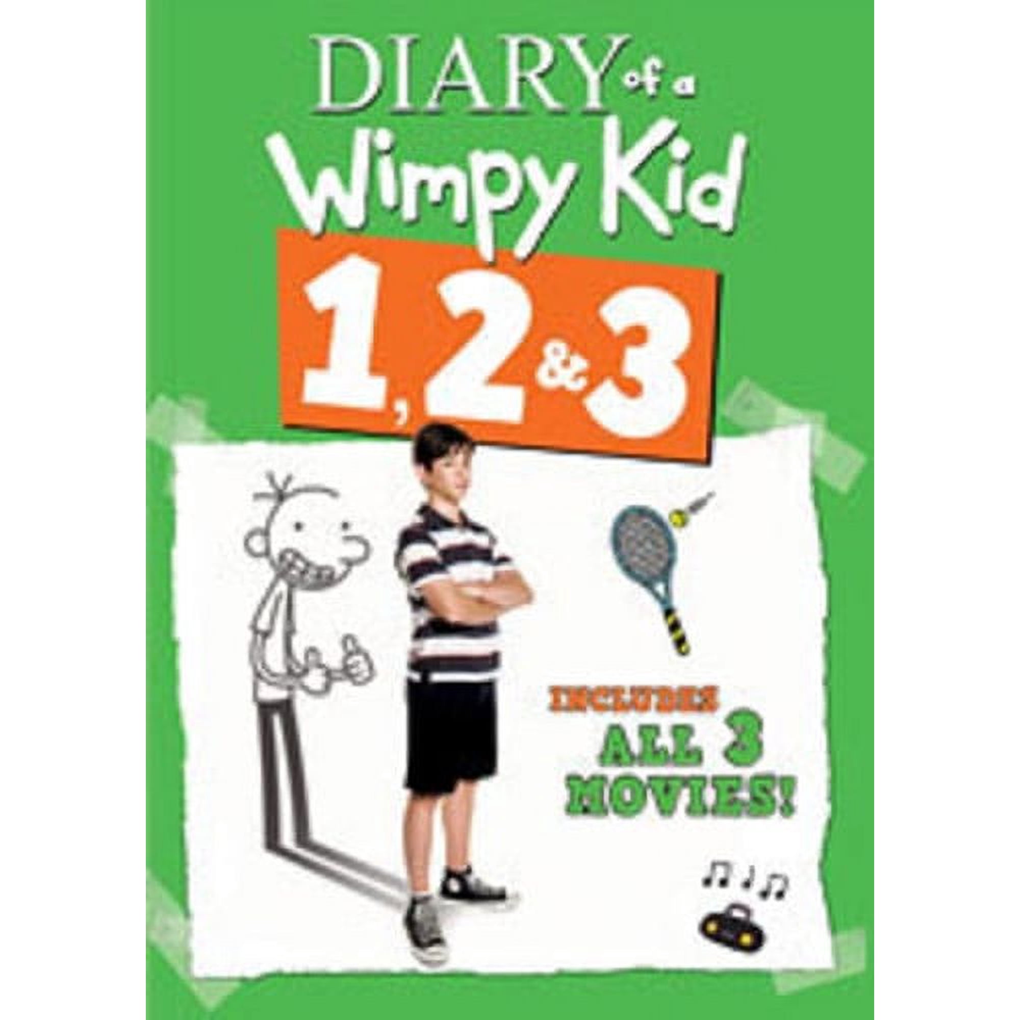 Diary of a Wimpy Kid: 1, 2 & 3