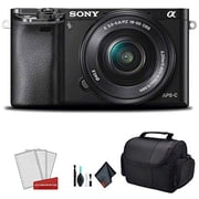 Sony Alpha a6400 Mirrorless Camera with 16-50mm Lens - International Model + Kit(International Model)