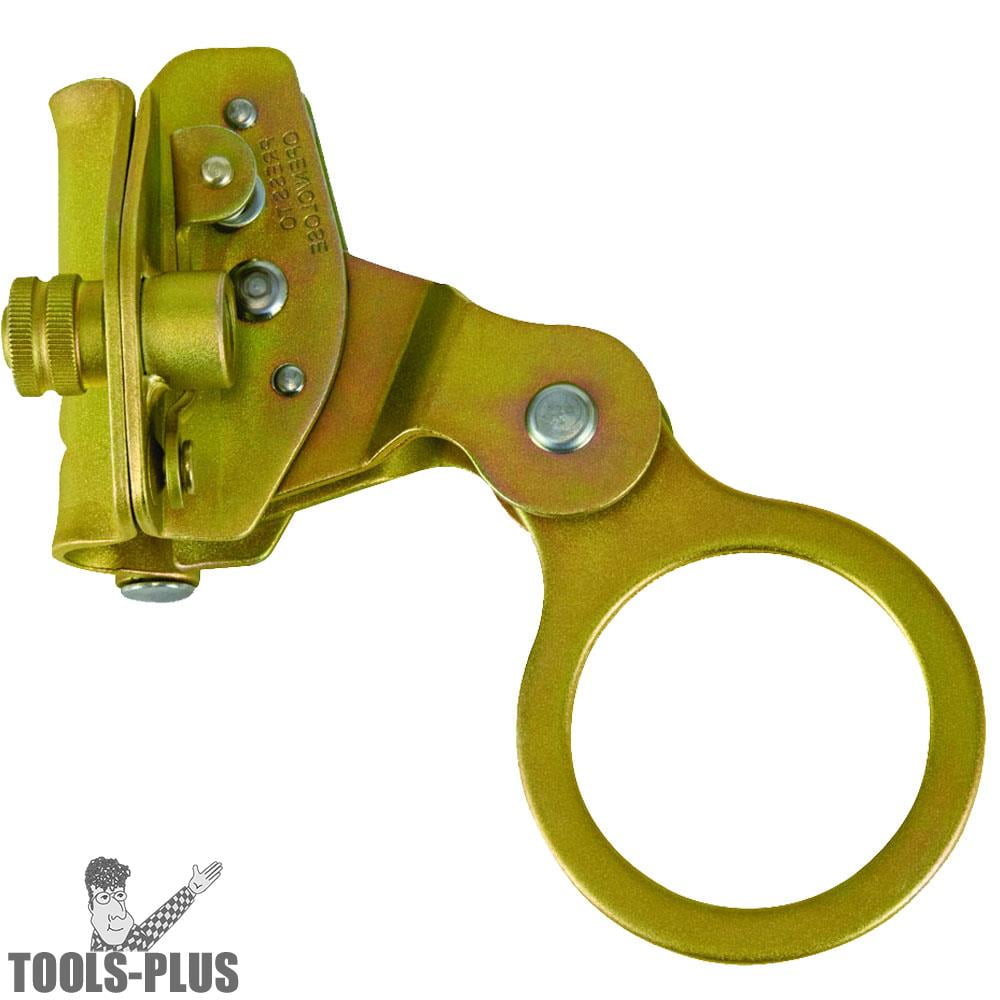 FallTech 7479 Hinged Self-Tracking 5/8-Inch Rope Grab with 2-Inch Connecting Eye 