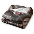thumbnail image 4 of Soft Flannel Fleece Blanket Matthew-Gray-Gubler Plush Throw Cozy Blankets for Couch Sofa60"x50", 4 of 5