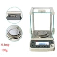 thumbnail image 3 of Fichiouy Lab Digital Analytical Balance Jewelry Scale Analytical Scale 0.1mg/120g Accuracy Precise Digital Scale for Lab Jewelry Store Chemical Plant, 3 of 17