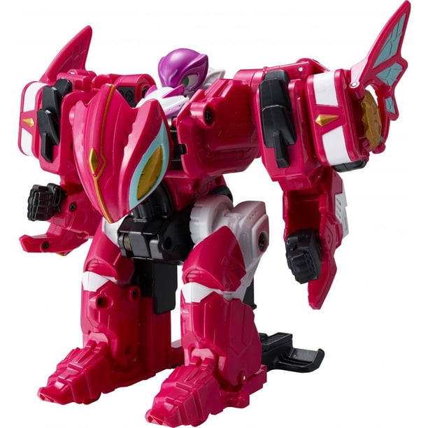 Monkart-Robot de transformación para niños, juguete de coche Pixie Vasper Dante, MEECARDS Bitroid Zero Draka Rarrken Leo Megaroid, regalo Fivean unisex