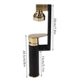 thumbnail image 5 of Kitchen Faucet Dual Function Sprayer 360° Swivel Sink Mixer Taps Single-Hole, 5 of 11