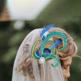 thumbnail image 2 of Couvre-chef Pince à Cheveux Accessoires de Coiffure Barrette Cheveux en Strass, 2 of 8
