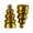 Gold, variant on 4-Piece Small Tire Valve Caps Aluminum Tire Valve Caps Valve Cover for Car SUVs Bike Trucks Motorbikes