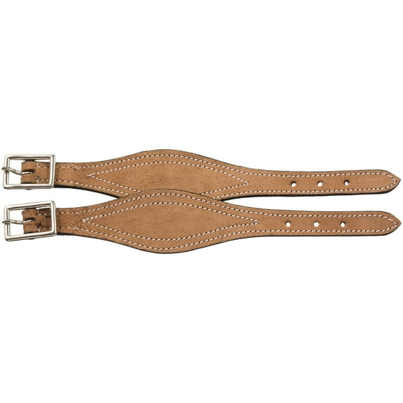 Tough-1 Shaped Leather Hobble Straps